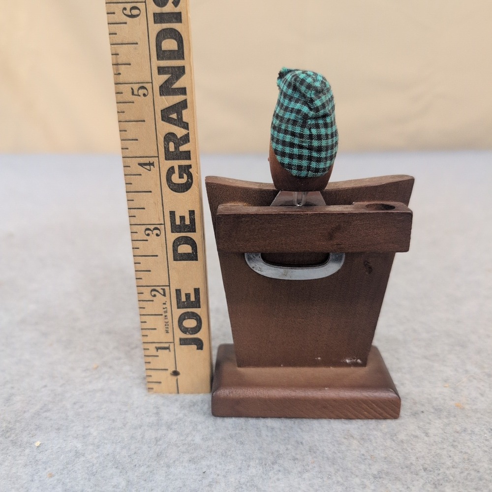 Vintage Florida Wooden Bar Opener Set Novelty Character Flamingo Souvenir - Picture 5 of 5